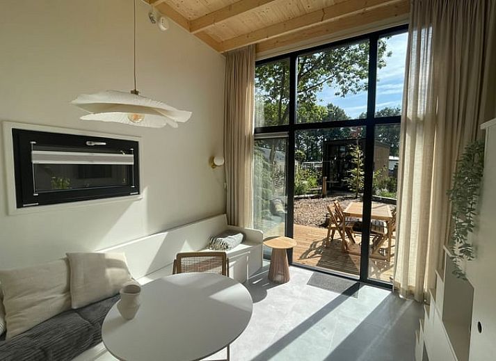 Modern kitchen in Holiday cottage in Lieren, Veluwe, Gelderland.