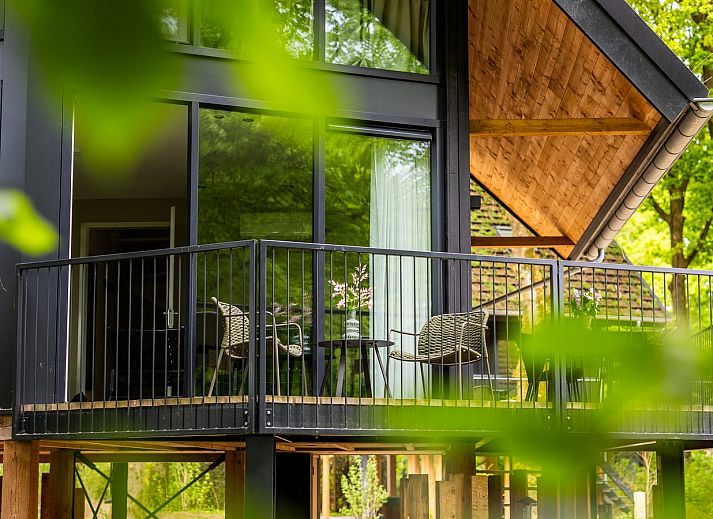 Naturvilla mit Whirlpool & Sauna in Wekerom, Veluwe. Charmantes Ferienhaus umgeben von gruenen Waeldern, ideal zum Entspannen.
