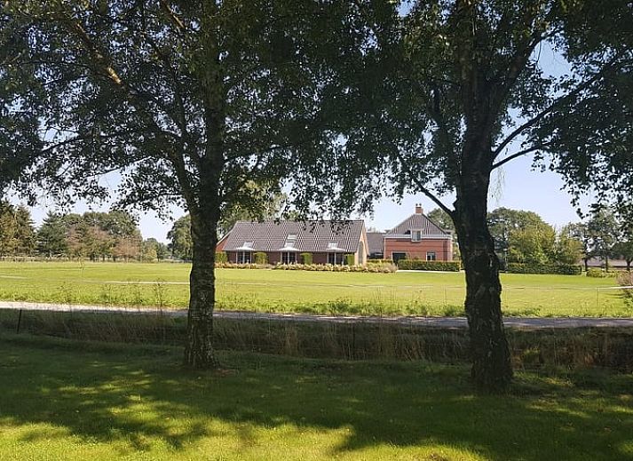 Vakantiehuisje in Eerbeek biedt een prachtig uitzicht op de Veluwse natuur, gelegen in het groene landschap van Gelderland.