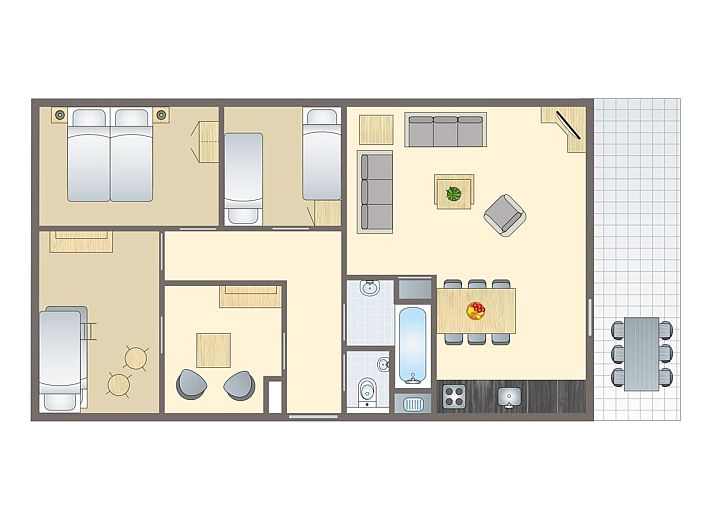 Guest house 326026 • Bungalow Veluwe • Coldenhove | 6-persoons kinderbungalow | 6CK