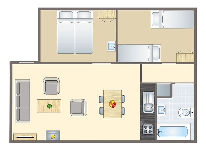 Unterkunft 326074 - Bungalow Veluwe - Coldenhove | 4-persoons bungalow | 4B