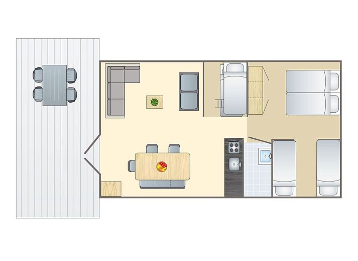 Verblijf 326079 - Vakantiewoning Veluwe - Coldenhove | 6-persoons safaritent | 6ST