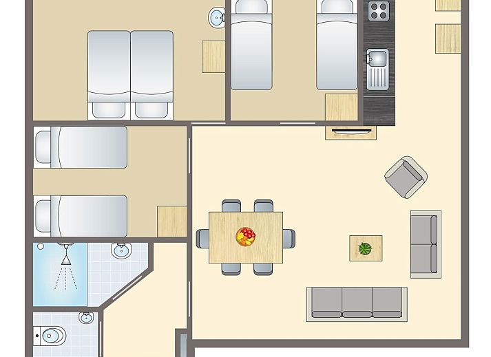 Verblijf 326097 - Bungalow Veluwe - Coldenhove | 6-persoons bungalow | 6B