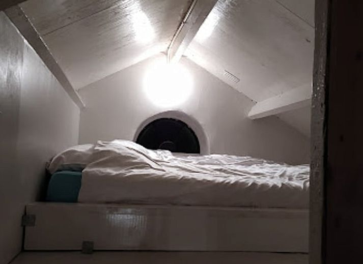 Spacious dining room with wooden interior in Holiday home in Wenum Wiesel, Veluwe, Gelderland.