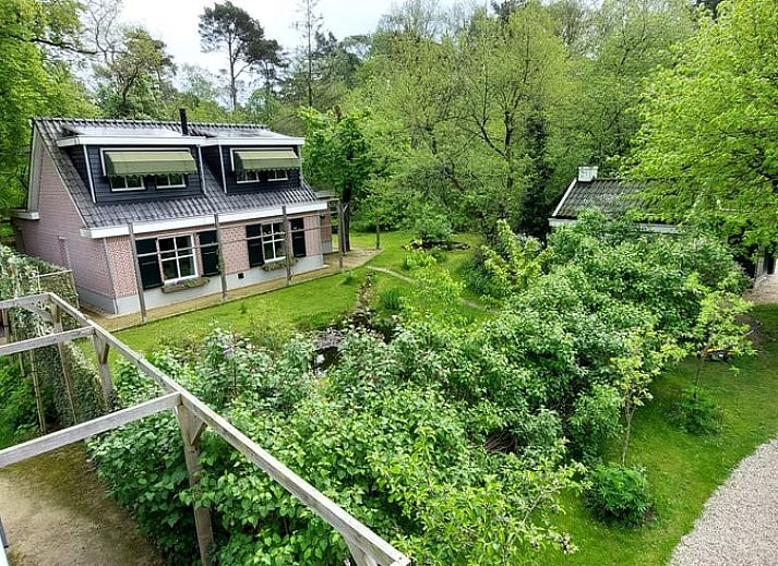Ferienhaus in 't Loo Oldebroek, umgeben von gruener Natur an der Veluwe, Gelderland.