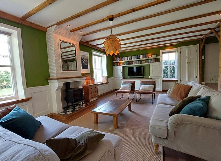 Ferienhaus in 't Loo Oldebroek, umgeben von gruener Natur an der Veluwe, Gelderland.