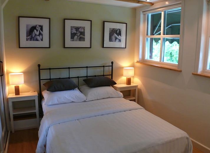 Zufahrtsstrasse zum Ferienhaus in 't Loo Oldebroek in Veluwe, Gelderland.