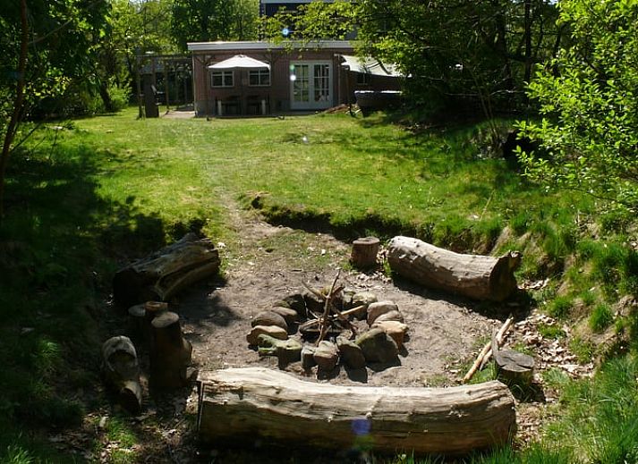 Charmantes Aeusseres des Ferienhauses in 't Loo Oldebroek in Veluwe, Gelderland.