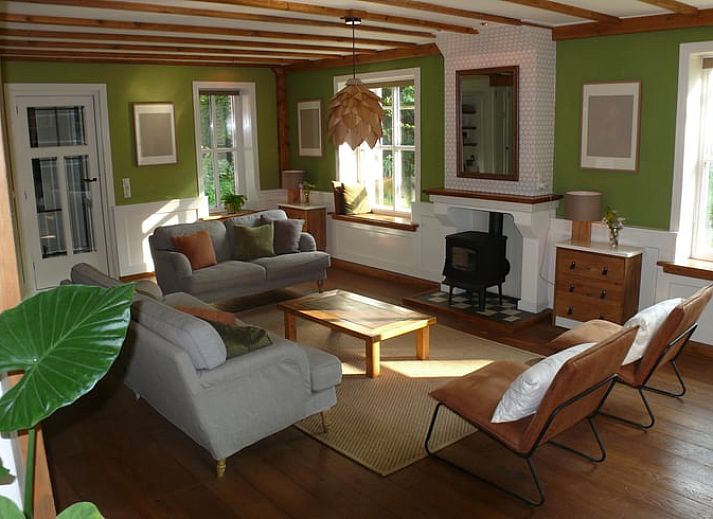 Gemuetliches Wohnzimmer des Ferienhauses in 't Loo Oldebroek in 't Loo, Veluwe.