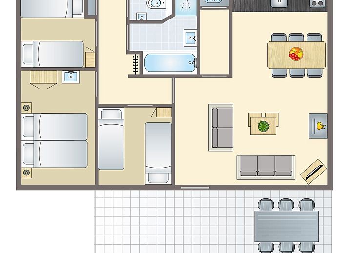 Unterkunft 3264111 - Bungalow Veluwe - Rabbit Hill | 6-persoons bungalow | 6C