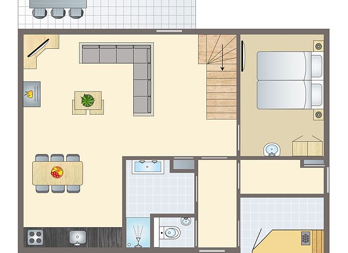 Unterkunft 3264126 - Bungalow Veluwe - Rabbit Hill | 6-persoons bungalow | 6CE