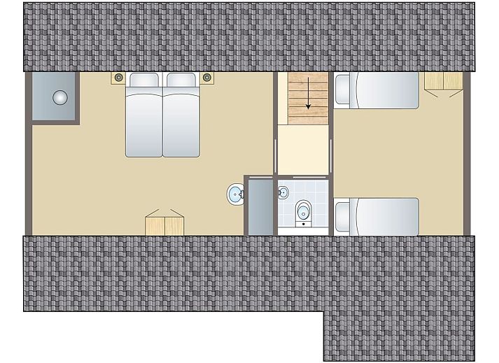 Unterkunft 3264126 - Bungalow Veluwe - Rabbit Hill | 6-persoons bungalow | 6CE