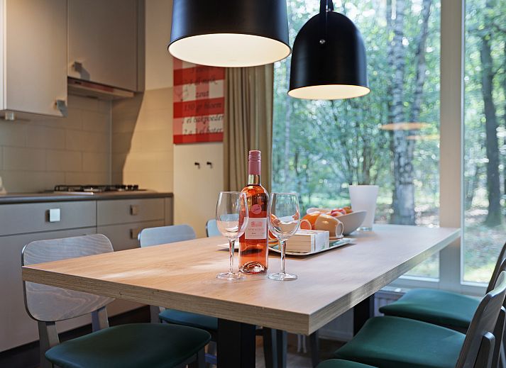 Cozy exterior of Rabbit Hill children's bungalow in Veluwe, Gelderland.