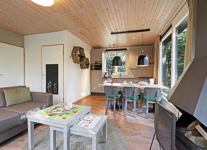 Cozy exterior of Rabbit Hill children's bungalow in Veluwe, Gelderland.