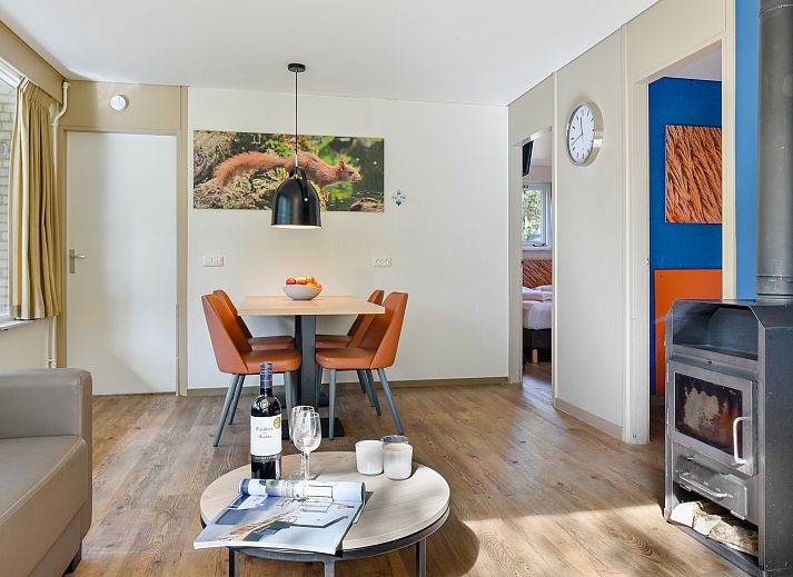 Keuken van Rabbit Hill bungalow in Nieuw Milligen, Veluwe met moderne voorzieningen.