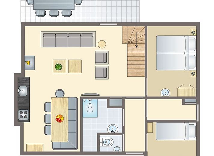 Guest house 326445 - Bungalow Veluwe - Rabbit Hill | 8-persoons kinderbungalow | 8CK