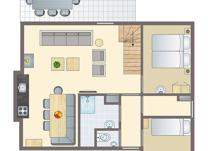 Guest house 326467 • Bungalow Veluwe • Rabbit Hill | 8-persoons bungalow | 8C