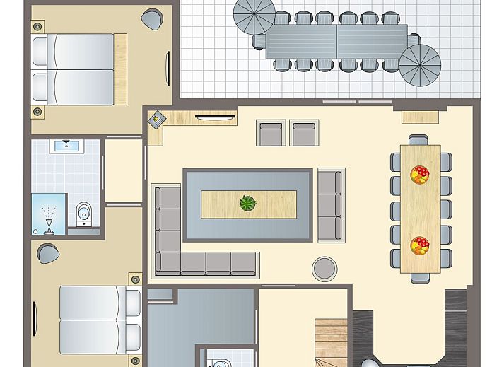 Unterkunft 326496 - Bungalow Veluwe - Rabbit Hill | 12-persoons bungalow | 12L