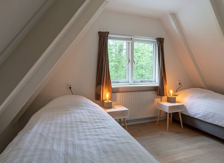 Aerial photo of Cottage in Nijkerk, vacation accommodation in Veluwe, Gelderland.