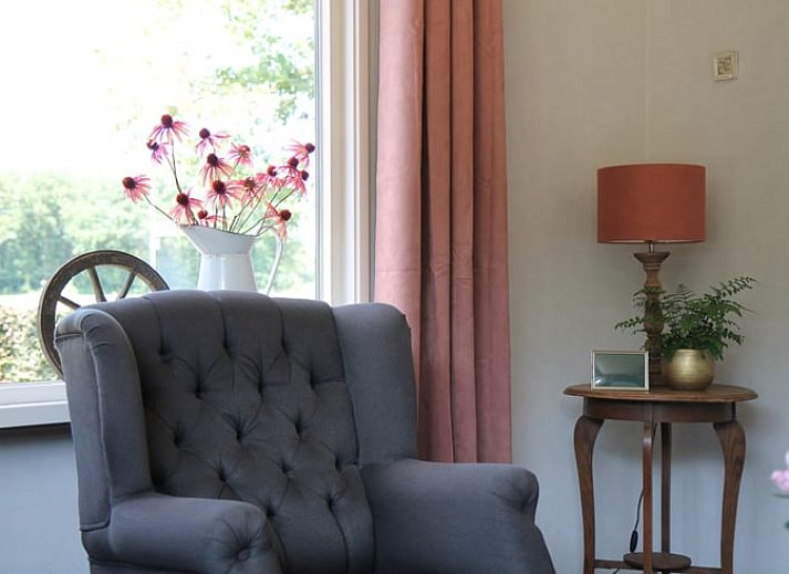 Cottage in Stroe, Ferienhaus in der Veluwe, Gelderland, umgeben von gruener Natur.