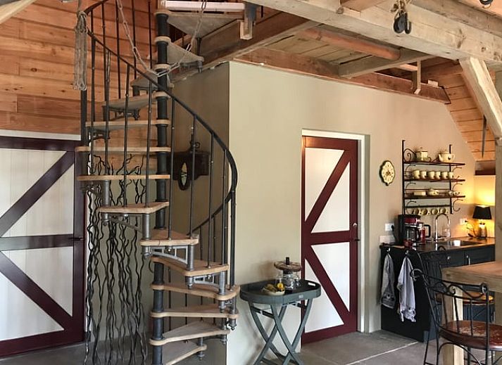 Charmantes Ferienhaus Cottage in Oene in Veluwe, Gelderland, mit authentischer Backsteinfassade und laendlicher Atmosphaere.