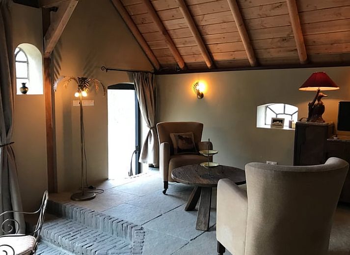 Charmantes Ferienhaus Cottage in Oene in Veluwe, Gelderland, mit authentischer Backsteinfassade und laendlicher Atmosphaere.