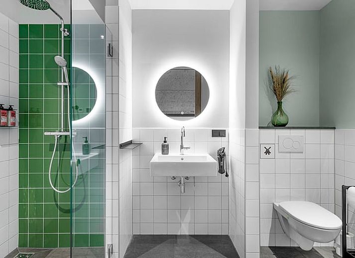 Vakantiehuis Huisje in Veessen op de Veluwe, Gelderland, met zonnebloemen in de tuin en landelijke charme.