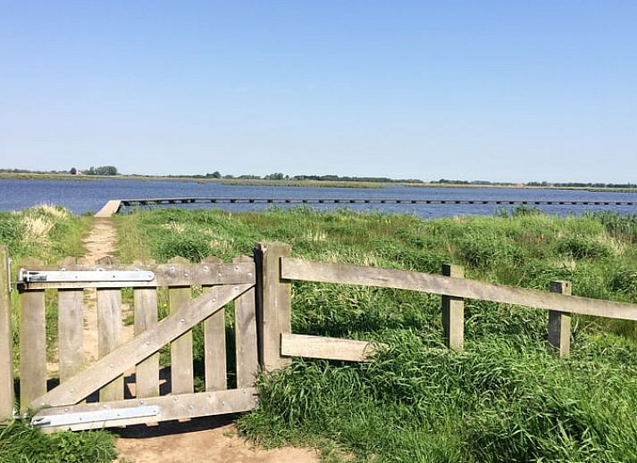 Gezellige woonkamer van Vakantiehuis in Overschild, Noordoost Groningen.