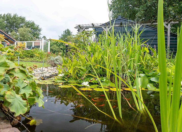 Stijlvolle keuken in GR032 vakantiehuis, Lauwersoog, met moderne apparatuur.