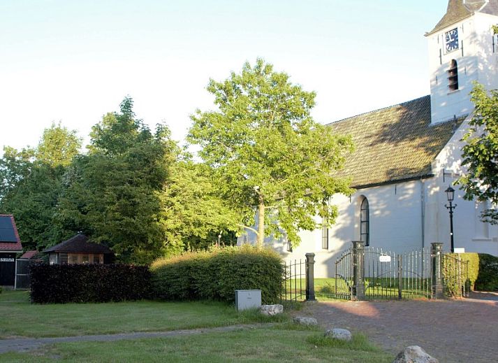Moderne Kueche im Ferienhaus mit Sauna, gelegen in Vierhuizen, Nordwest Groningen.
