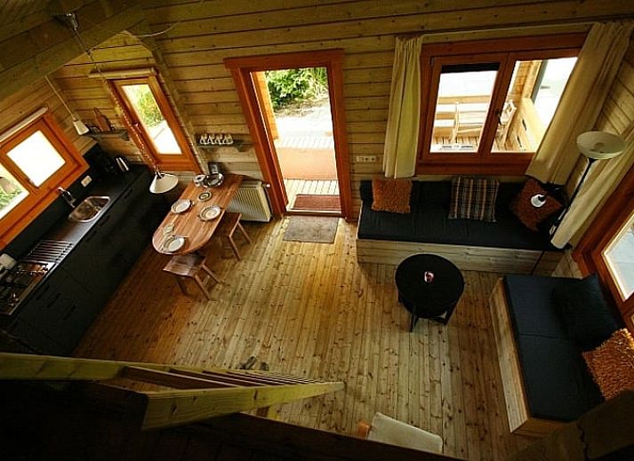 Modern kitchen in Cottage in Zoutkamp, ideal for cooking lovers in Groningen.