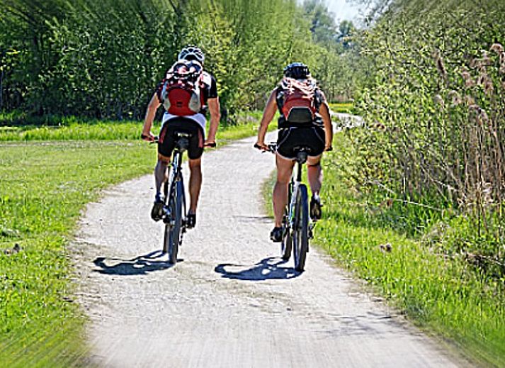 Comfortabele tweepersoonskamer in Vakantiehuisje in Molenrij, ideaal voor een ontspannen verblijf.