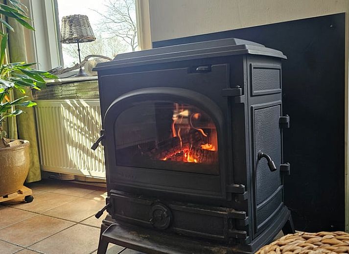 Gemuetliches Wohnzimmer in Cottage in Bellingwolde, Ferienhaus im Suedosten von Groningen.
