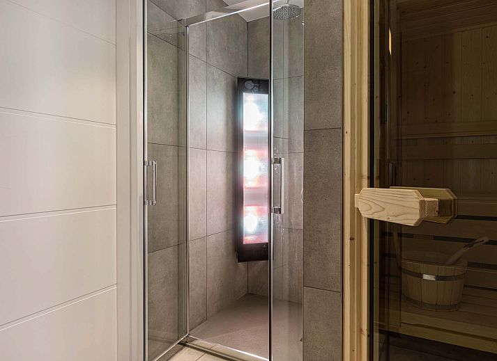 Stylish interior of Detached house in Sellingen, Southeast Groningen. Comfortable vacation home with modern furnishings and terrace.