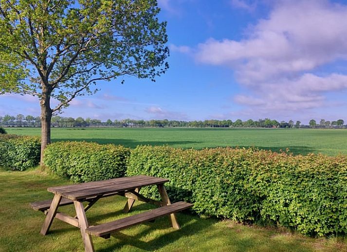 Knusse bedstede in Vakantiehuis in Wedde, ideaal voor een unieke overnachting in Groningen.