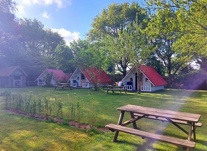 Knusse bedstede in Vakantiehuis in Wedde, ideaal voor een unieke overnachting in Groningen.