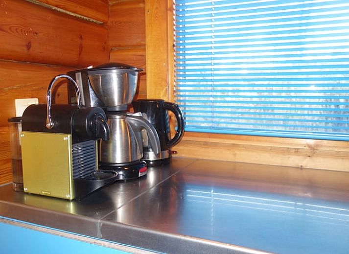 View of blossoms and terrace at Holiday Home in Midwolda, Groningen.