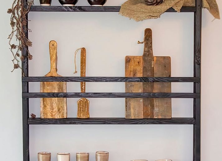 Gezellige slaapkamer in Huisje in Marum, vakantiehuis in Zuidwest Groningen met knusse sfeer.