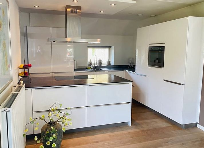 Vorderseite von Huisje in Heel, Ferienhaus in Mittellimburg, Limburg.