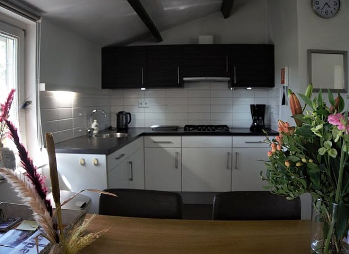 Flowering orchard at Holiday home in Roggel, ideal for a relaxing stay in Limburg.