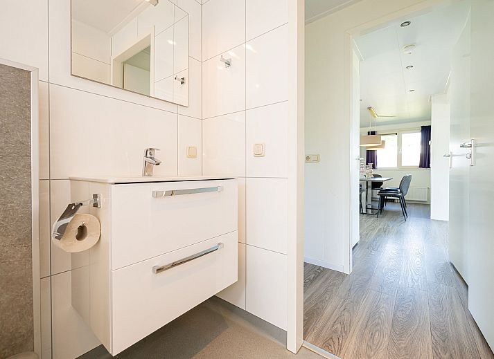 Terrace of Detached house in Susteren, vacation home in Central Limburg, Limburg, with garden furniture.