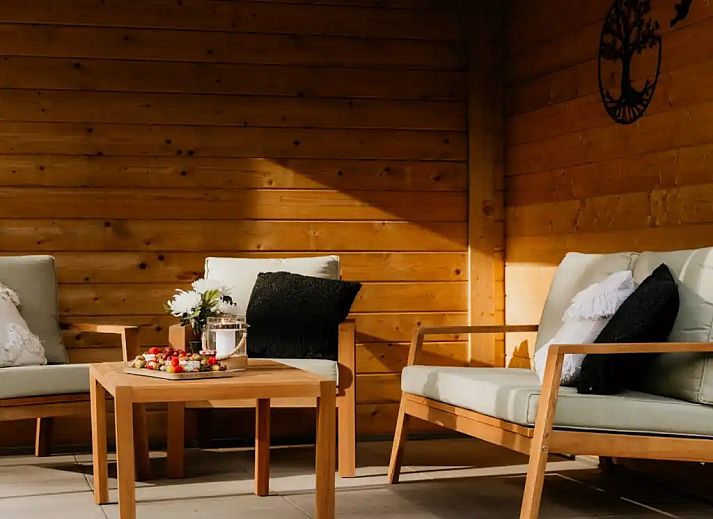 Unterkunft 374115 - Ferienhaus Midden Limburg - Wellness Boshuisje met Sauna/Hottub