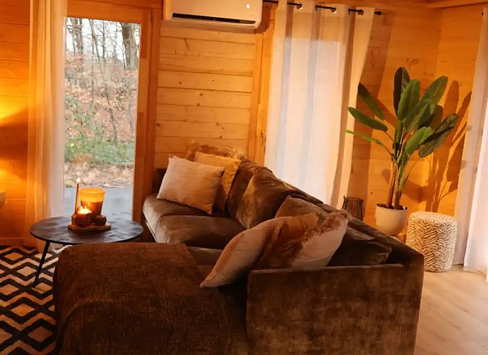 Guest house 374135 - Holiday property Midden Limburg - Luxe houten boshuisje met hottub