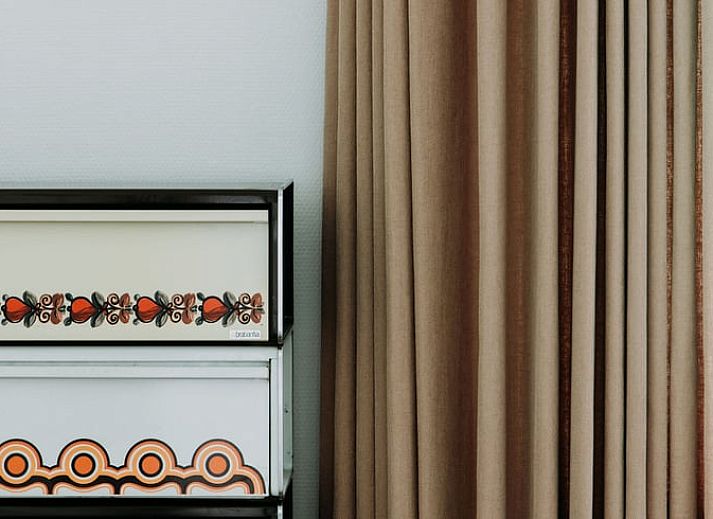 Bedroom in Holiday Home in Haelen, Central Limburg, with comfortable bed and garden view.