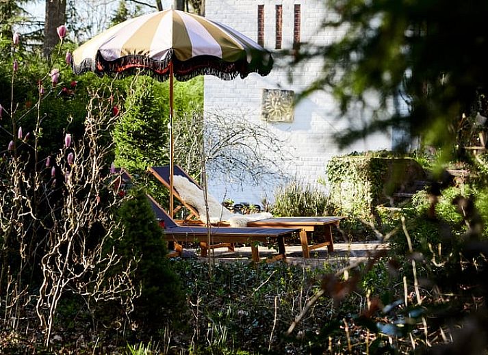 Artful details in Holiday Home in Haelen, Central Limburg, with eye-catching wall decoration.
