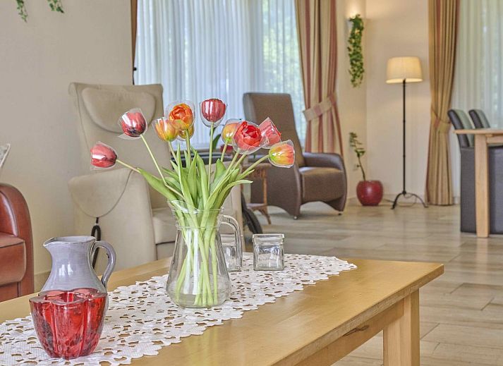 Bright sitting area in Lionshuis vacation home in Panningen, Limburg with modern appliances.