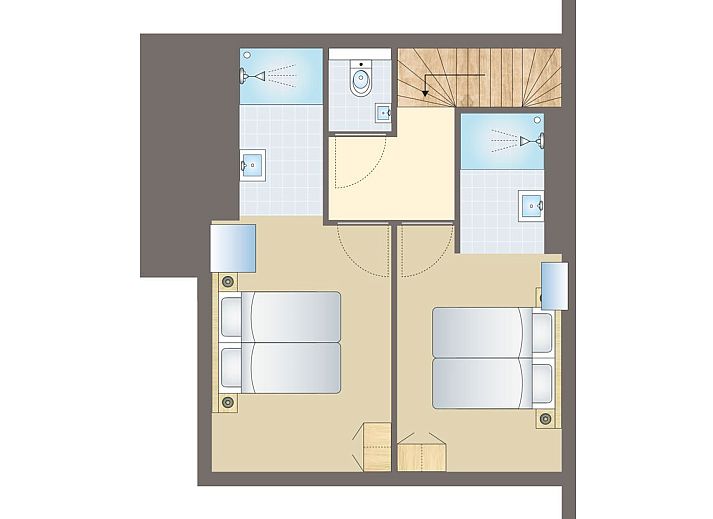 Guest house 380808 - Bungalow Noord Limburg - 4-persoons waterwoning | 4CE