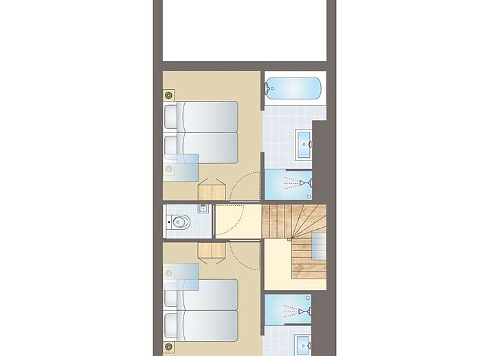 Guest house 380812 - Bungalow Noord Limburg - 6-persoons watervilla | 6CE2