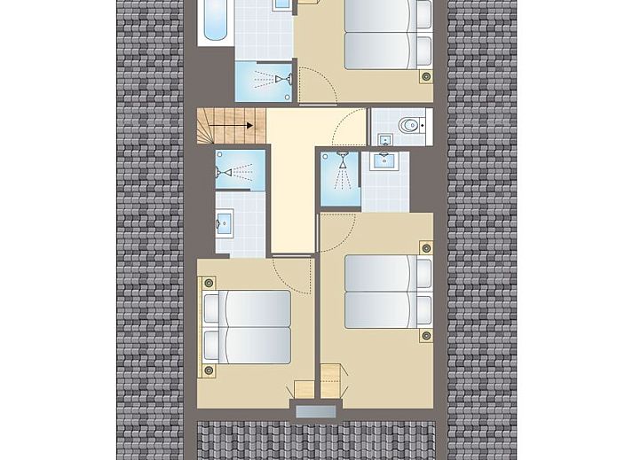 Guest house 380813 - Bungalow Noord Limburg - 8-persoons watervilla | 8CE