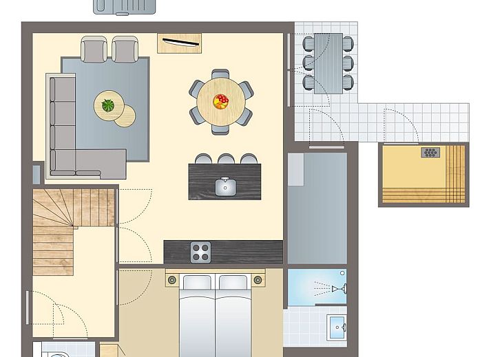 Unterkunft 380855 - Bungalow Noord Limburg - 6-persoons villa | 6L1